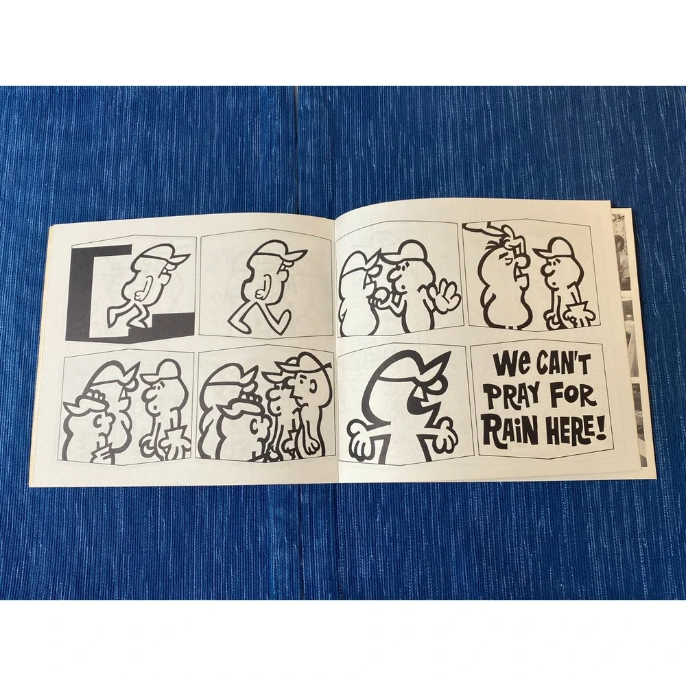 1970 Houston Astrodome Astro Cartoons Booklet Chester Charge!!! Astros Baseball